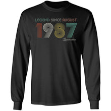 Load image into Gallery viewer, August 1987 32nd Birthday Gift 32 Year Old Men Women T-Shirt
